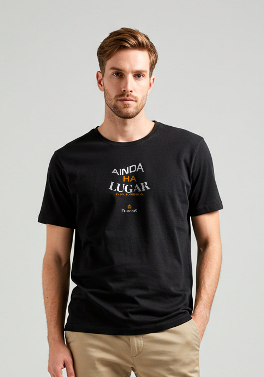 Camiseta Pima Peruano - Ainda há lugar na mesa