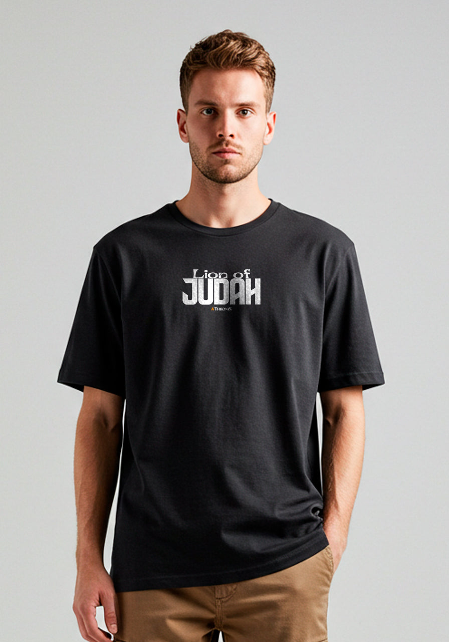 Camiseta Oversized - Leão da Tribo de Judá