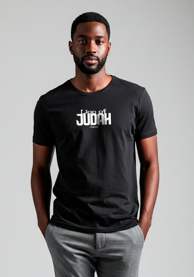 Camiseta 100% Algodão - Leão da Tribo de Judá